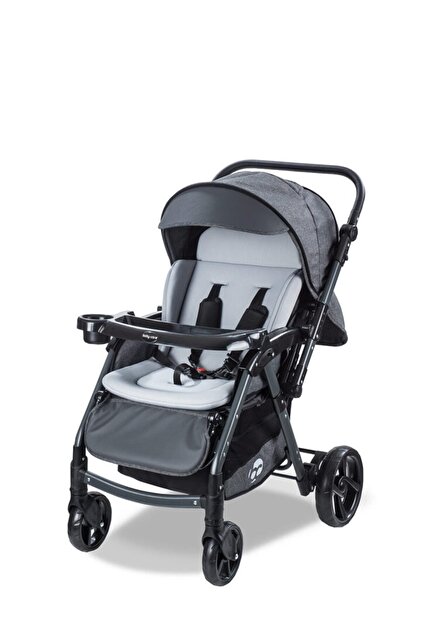 Baby Care Bc500 Combo Maxi Pro Çift Yönlü Puset Gri - Fiyatı