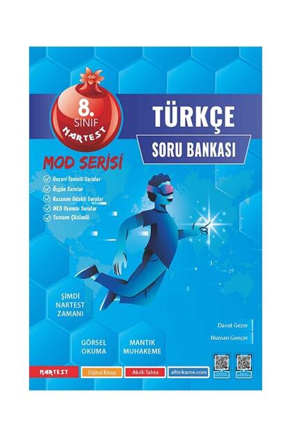 Nartest Yayınevi 8. Sınıf Türkçe Mod Serisi Soru Bankası - Fiyatı