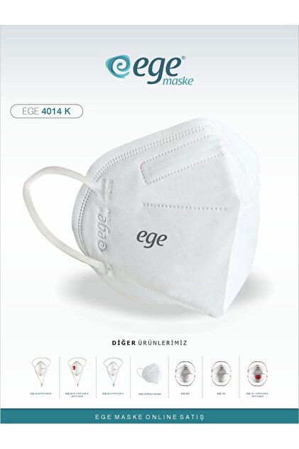 EGE MASKE Ffp2 4014-k Nr N95 Ventilsiz Maske 50'li - Fiyatı, Yorumları