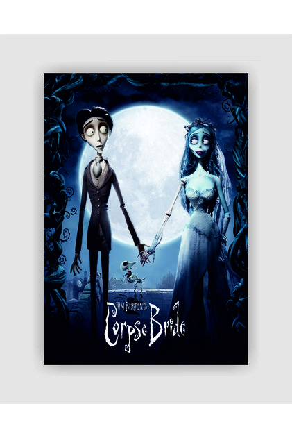 Corpse Bride Film Duvar Posteri - Kalın Kağıt - Çerçevesiz
