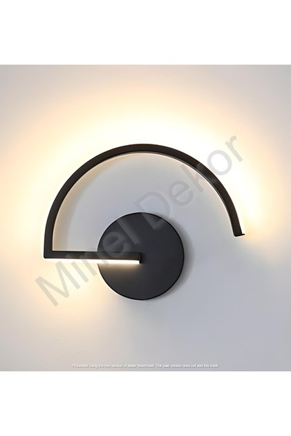 MINEL DEKOR VIGO MODEL LED WALL LIGHT, WHITE LIGHT BEDSIDE WALL LIGHT, MODERN DECORATIVE LIGHTING CHANDELIER
