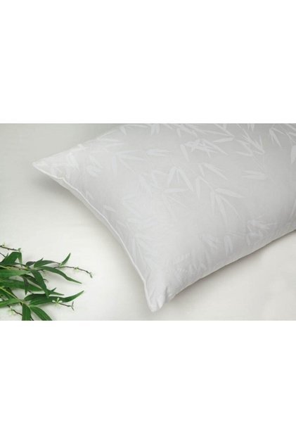 Bambu Soft Yastık Yeşil Saten Biyeli Bamboo Yastık 50x70