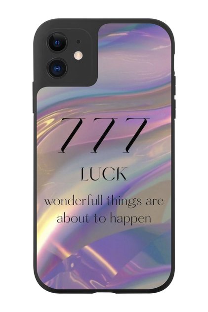 I Bought 777 with Camera Protection Compatible with iPhone 11, I Accepted the Design Phone Case