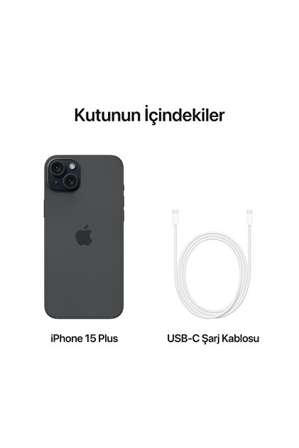 Apple iPhone 15 Plus 256 GB Siyah - Fiyatı, Yorumları