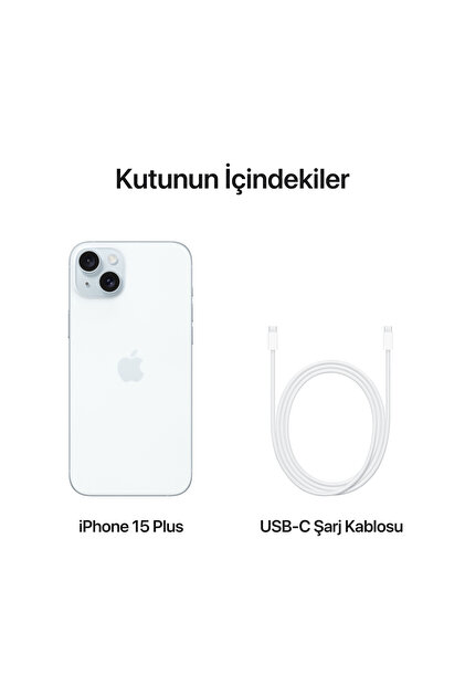 Apple iPhone 15 Plus 256 GB Mavi - Fiyatı, Yorumları
