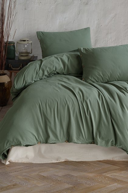 Olivy 100% Cotton Washable Single Duvet Cover Set 160*220 OLVTKT