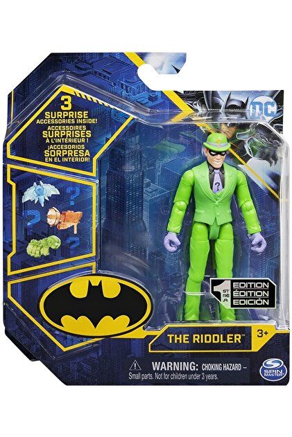 Azione Figura Batman Spin Master – 10 Cm Con 3 Accessori Sorpresa – Giocattolo Per Bambini 3+ Anni - 2