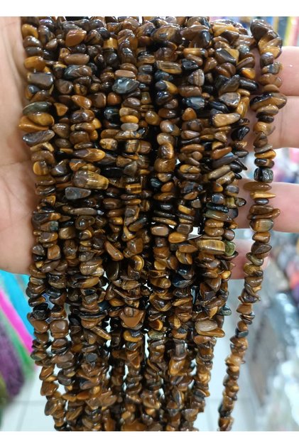 NATURAL STONE WITH BROKEN TIGER EYE
