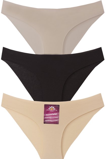 Cotton Laser Cut Non-Marking Panties 3-Pack R1/1