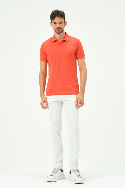 Cotton Regular Comfort Men's Polo Collar T-Shirt