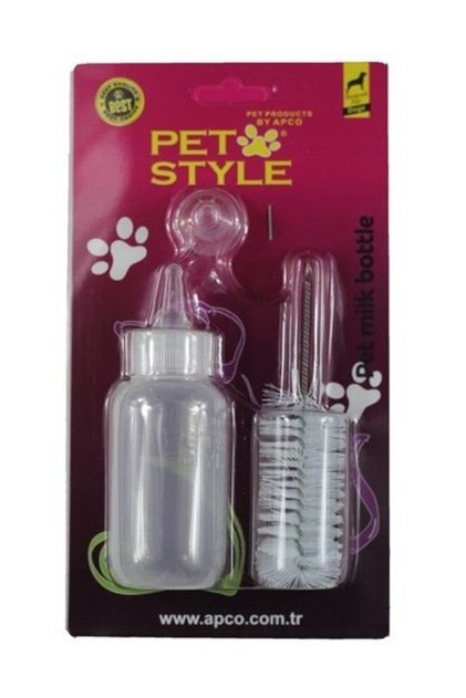 Pet Style Yavru Kedi Köpek Biberon Seti 50 ml