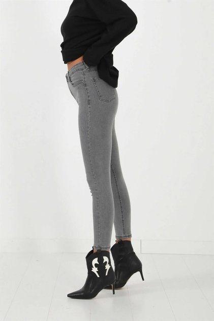 Παντελόνι Lycra Skinny Jeans All Star Grey Skinny Leg Lifter