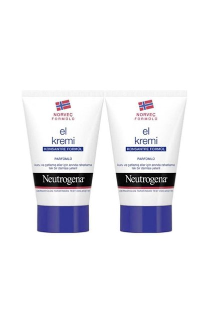 Konsantre Formül Nemlendirici Parfümlü El Kremi 50 Ml 2 Adet