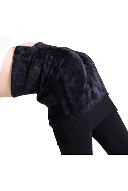 Plush Inside Seamless Women's Thermal Tights