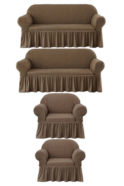 Bürümcük Elastic Sofa Cover Lycra Sofa Cover Two 3 Pieces Two Single Sofa Bed Cover