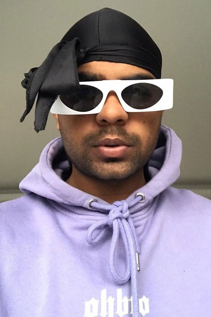 Siyah Durag Bandana