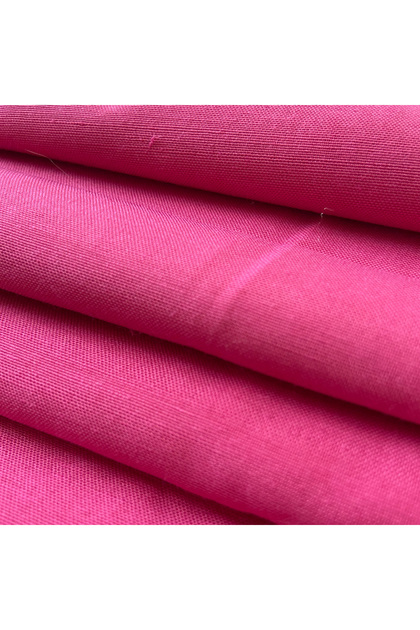 Fuchsia Color Cotton Polyester Poplin Fabric for Clothing, Bedding, Home Textile Decor (240cm Width)