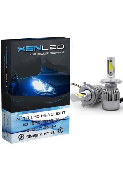 Xenled Led Xenon 12 Volt H1 H3 H7 Deli Mavi