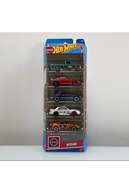 HOT WHEELS Nissan 5'li Set Datsun 620, Fairlady Z, Silvia S13