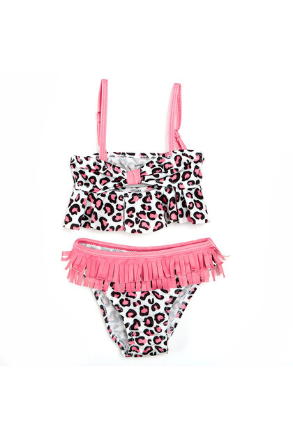 Baby Girl Leo Bikini Bottom Top Set