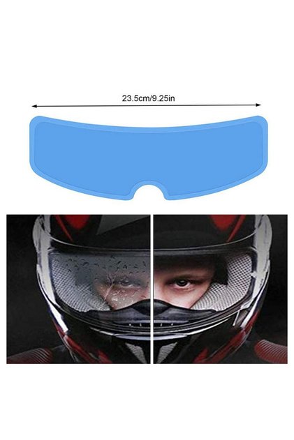 Motosiklet Kask Yağmur Kaydırıcı Nano Şeffaf Film
