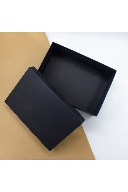 Karton Kutu Hediyelik Siyah Kutu 21x29,8x10 Sert Kutu