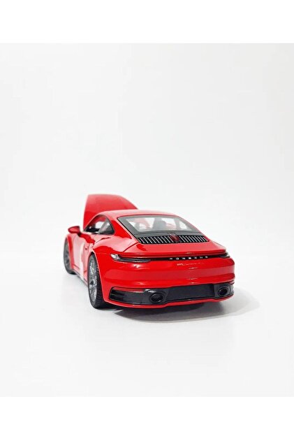 CarStore PORSCHE 911 CARRERA 1:24 MODEL MAKET ARABA KIRMIZI