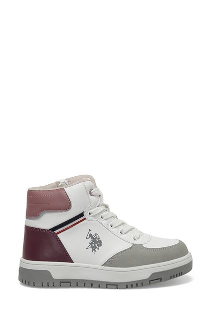 VALERIN 3PR White Girls' High Sneaker
