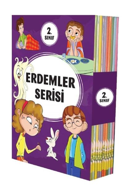 Öykülerle Erdemler Serisi 10 Books 2. For Grades Kolektif - Kolektif