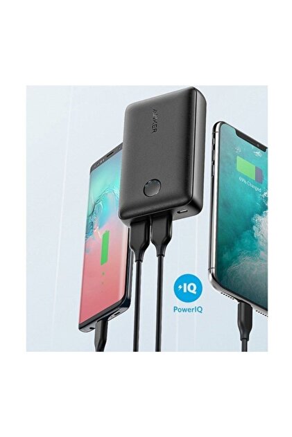 Anker PowerCore 10000 mAh 2.4 A Taşınabilir Şarj Cihazı Siyah