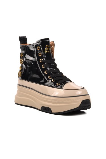 23K336 Black Thick Soled Women's Boots