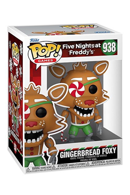 Funko POP! Games: Five Nights at Freddy's - Holiday Foxy Vinyl