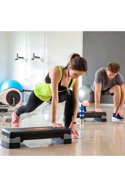 Ckspor 2-Stage Adjustable Fitness Step Board Exerciser