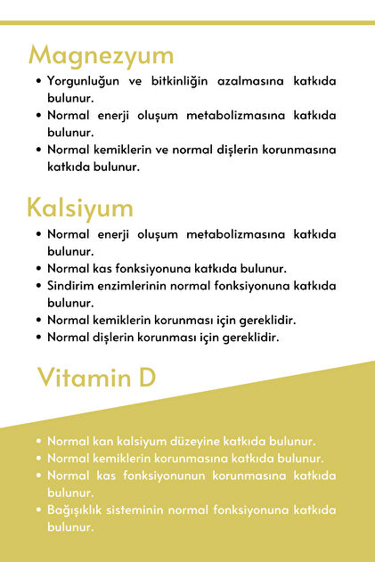 Microbiome Kalsiyum, Magnezyum, Vitamin D & Omega 3 50 Softjel - 4