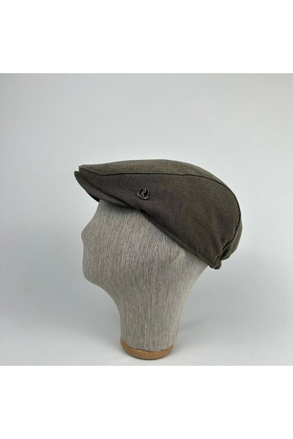 Men's Sports Model Beige Winter Wool Cap