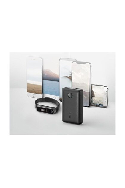 Anker PowerCore 10000 mAh 2.4 A Taşınabilir Şarj Cihazı Siyah