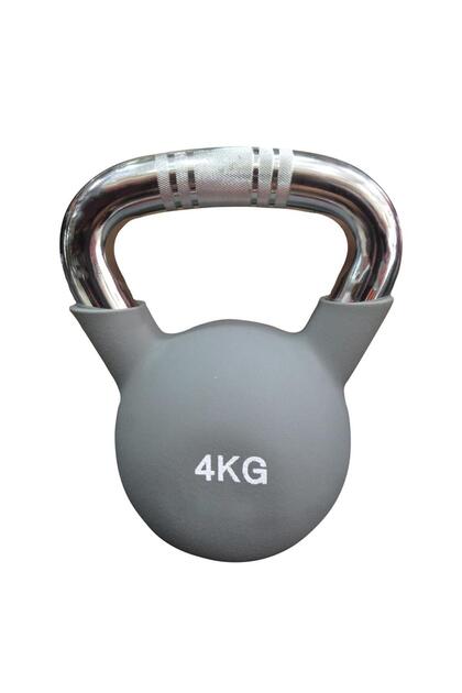Neopren Kettlebell Çaydanlık Dambıl 4 Kg