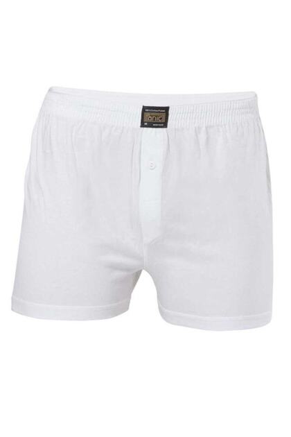 Men's White Boxers 5 Pieces