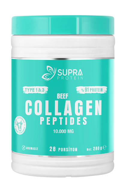 Beef Collagen 280 gr – Günlük Kolajen Takviyesi – Hidrolize Peptit – Toz Kolajen Formu