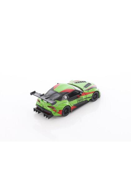 Kinsmart Toyota GR Supra Racing Concept 1:36 Yeşil Çek Bırak Model