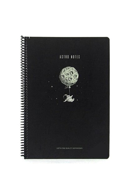G-RAP Black A.G. Paper Story 新品未開封 Gıpta Astro Notes Spiralli Karton Kapak Defter A4 80 Yaprak