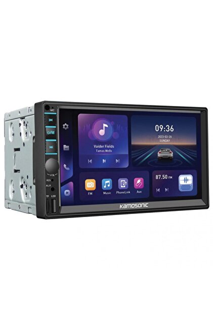 Kamosonic Ks-g755 7'' Oto Double Teyp Bluetooth-usb Geri Görüş