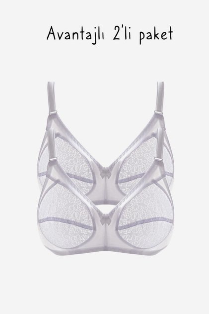 777 White Recovery Bra 2 Pack