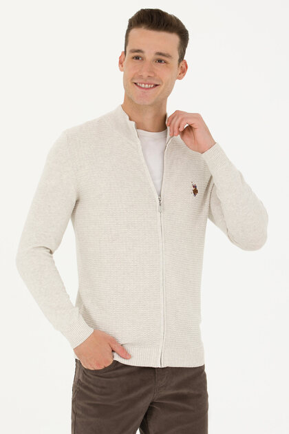 Men's TAS MELANGE Basic Knitwear Cardigan G081SZ0TH.000.1629653.VR027