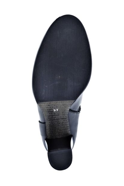 Zaim Kundura Siyah Deri Çizme 505120101-1 - 9