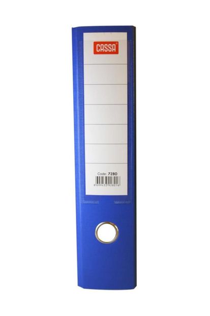 Cassa Plastik Klasör Geniş A4 Mavi Renk 5 Adet - 2