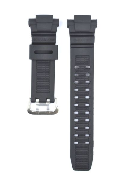 212ZTD Casio G Shock G-1010 26mm Siyah Silikon Saat Kordonu Cas109- - 1