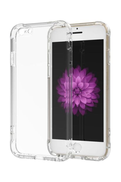 Penguen Apple Iphone 6/6s Ultra Ince Şeffaf Airbag Anti Şok Silikon Kılıf Anti Shock Kılıf - 1