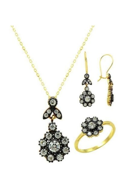 Üçlü Set Papatyalar 7,94 Gram 14 Ayar Altın
