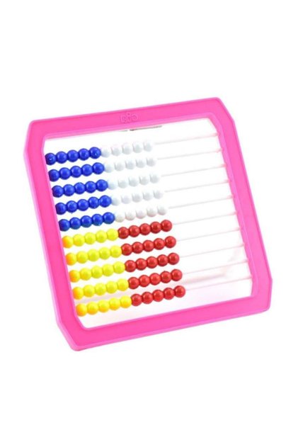 Abacus Number Bead Pink Color